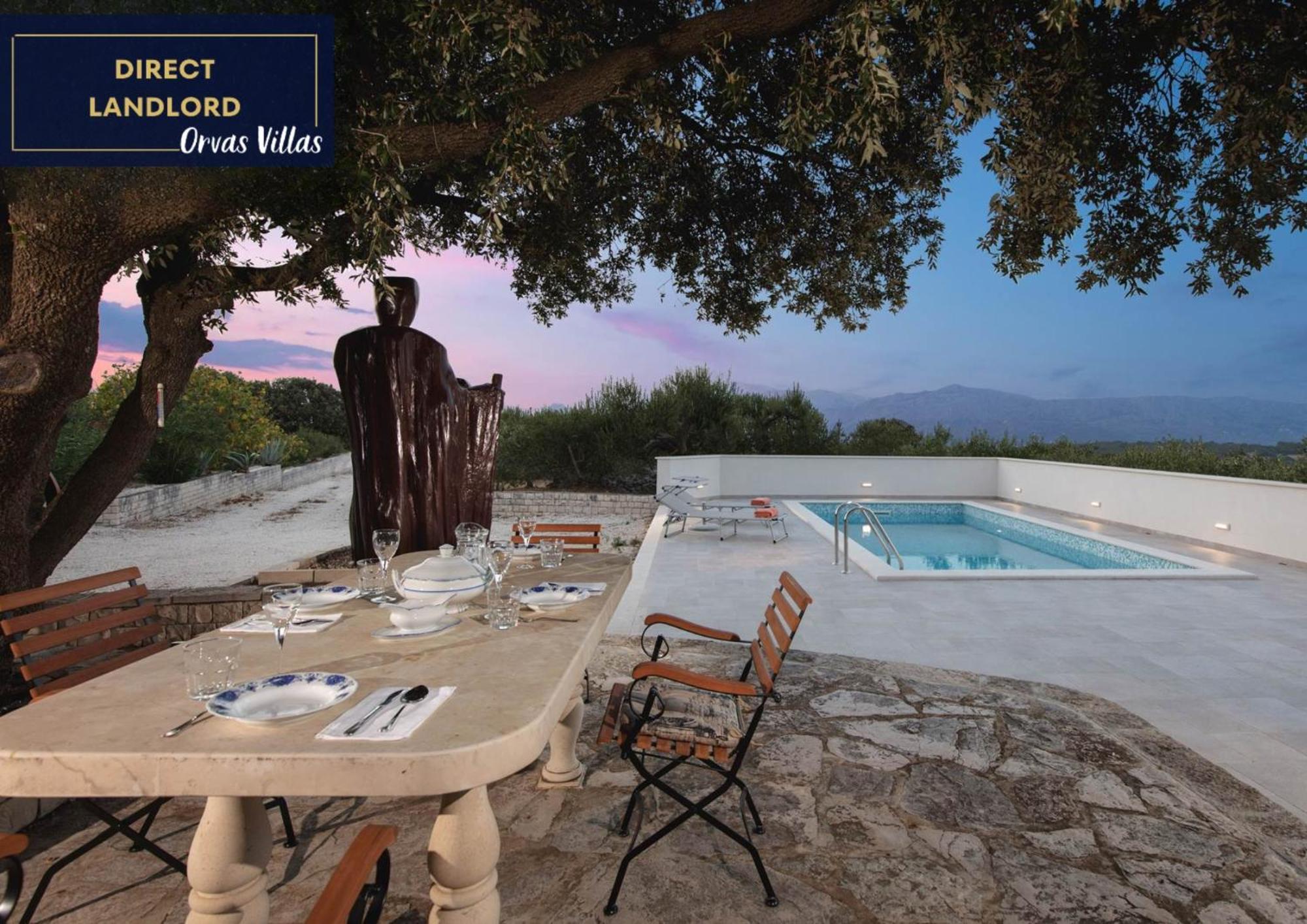 Villa Dubrava Tranquil Retreat Nestled In An Olive Grove For Serene Escapes Pucisca Exterior foto